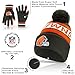 Ultra Game NFL Official Adults Unisex Super Soft Winter Beanie Knit Hat with Extra Warm Touch Screen Gloves, Cleveland Browns, Team Color 1, 1SIZE