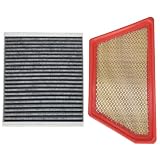 23458700 Engine Air Filter & 13356916 Cabin Air Filter Set Fit For Cadillac