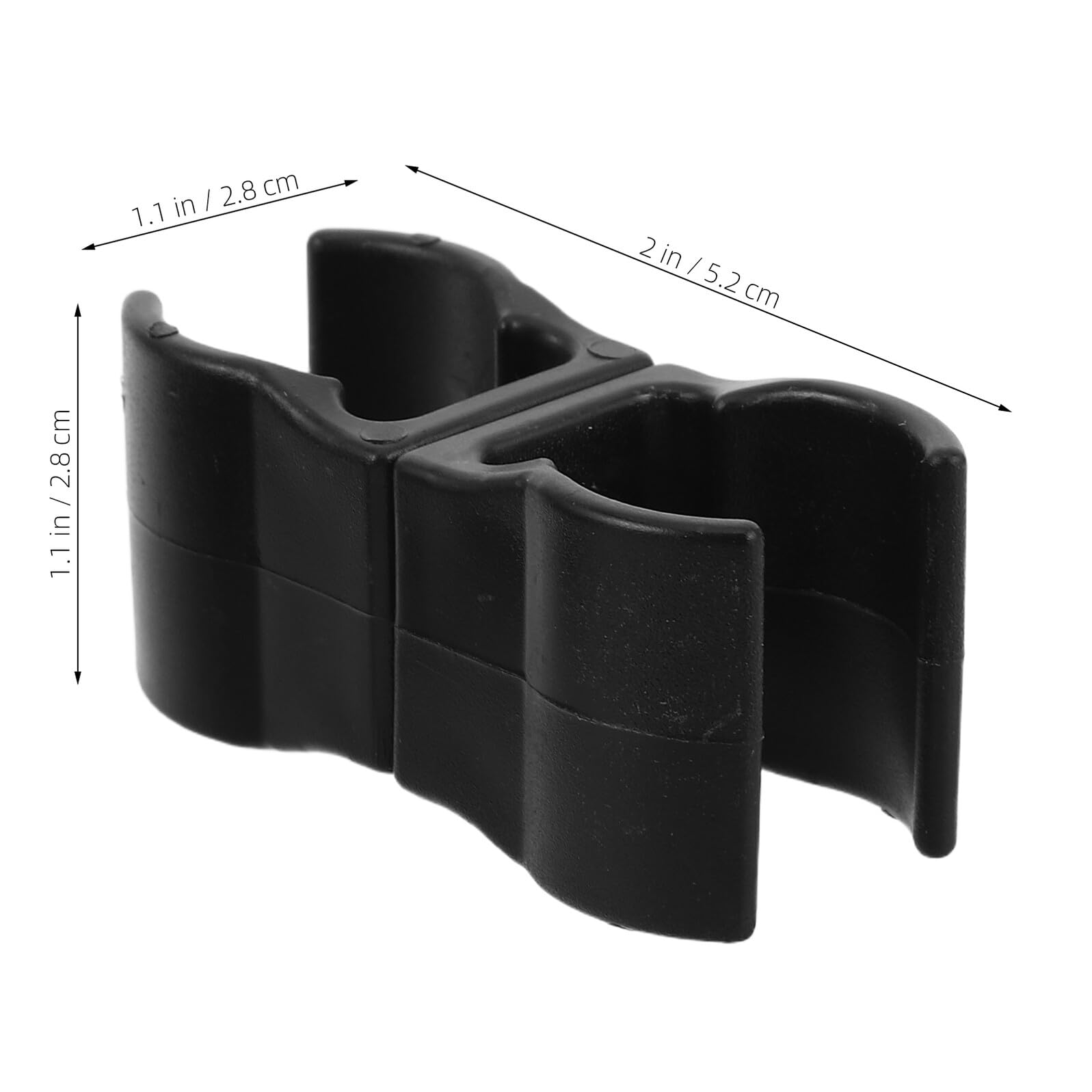 TOPBATHY 10 pièces Attaches Piquet Entraînement Football Clips Plastique Flexibles Connecteurs Bâtons Marqueurs pour Équipement Sportif