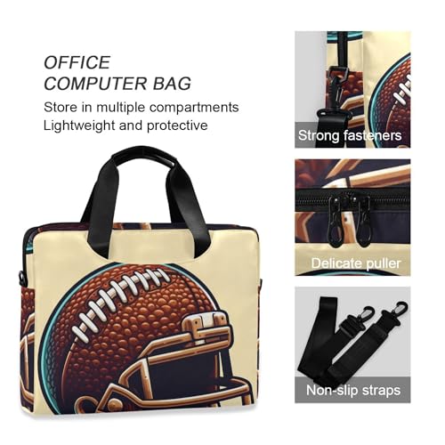 Funda portatil ALAZA Football Rugby 13-15.6 pulgadas miniatura 5