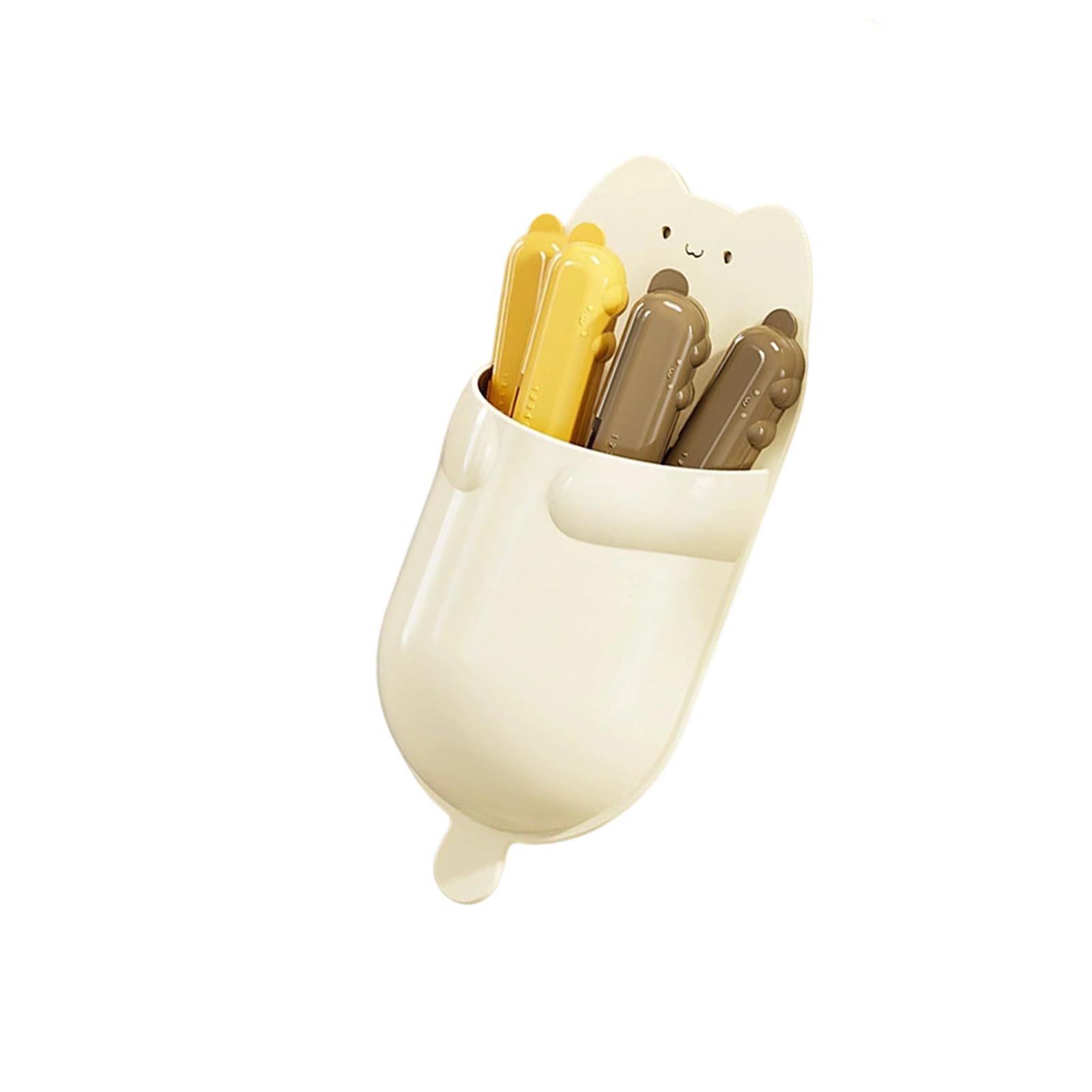 TFAOYS Practical Cats Designs Food Bag Sealer Clip Refrigerator Sticker Sealing Clamps Moistures-Proof for Lunchbox Snacks Lovely Bear Seal Clamps Lovely Animal