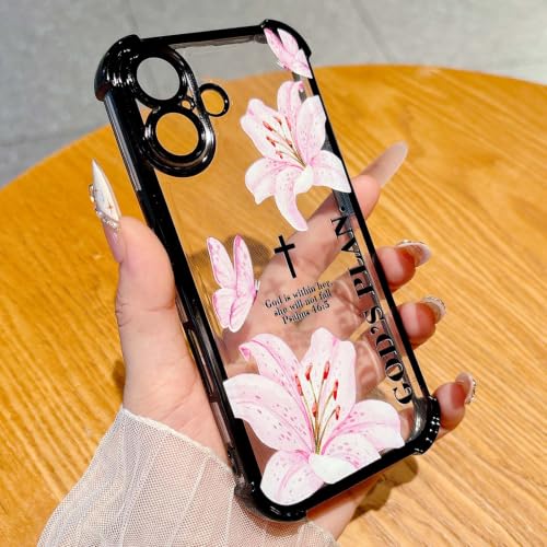Coque de téléphone avec verset de la Bible chrétienne iPhone 16 TPU antichoc - 2