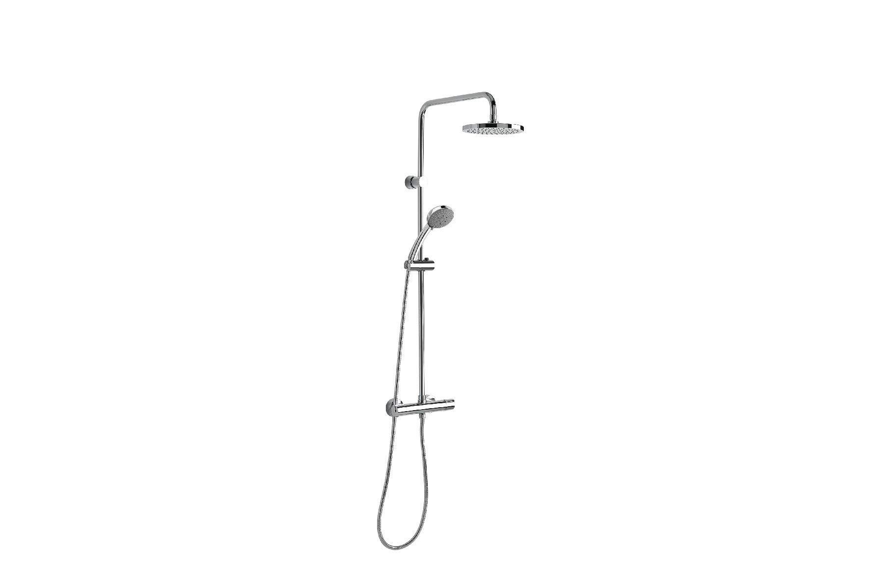 Colonne de douche thermostatique fixe Gala Onis pour salle de bain