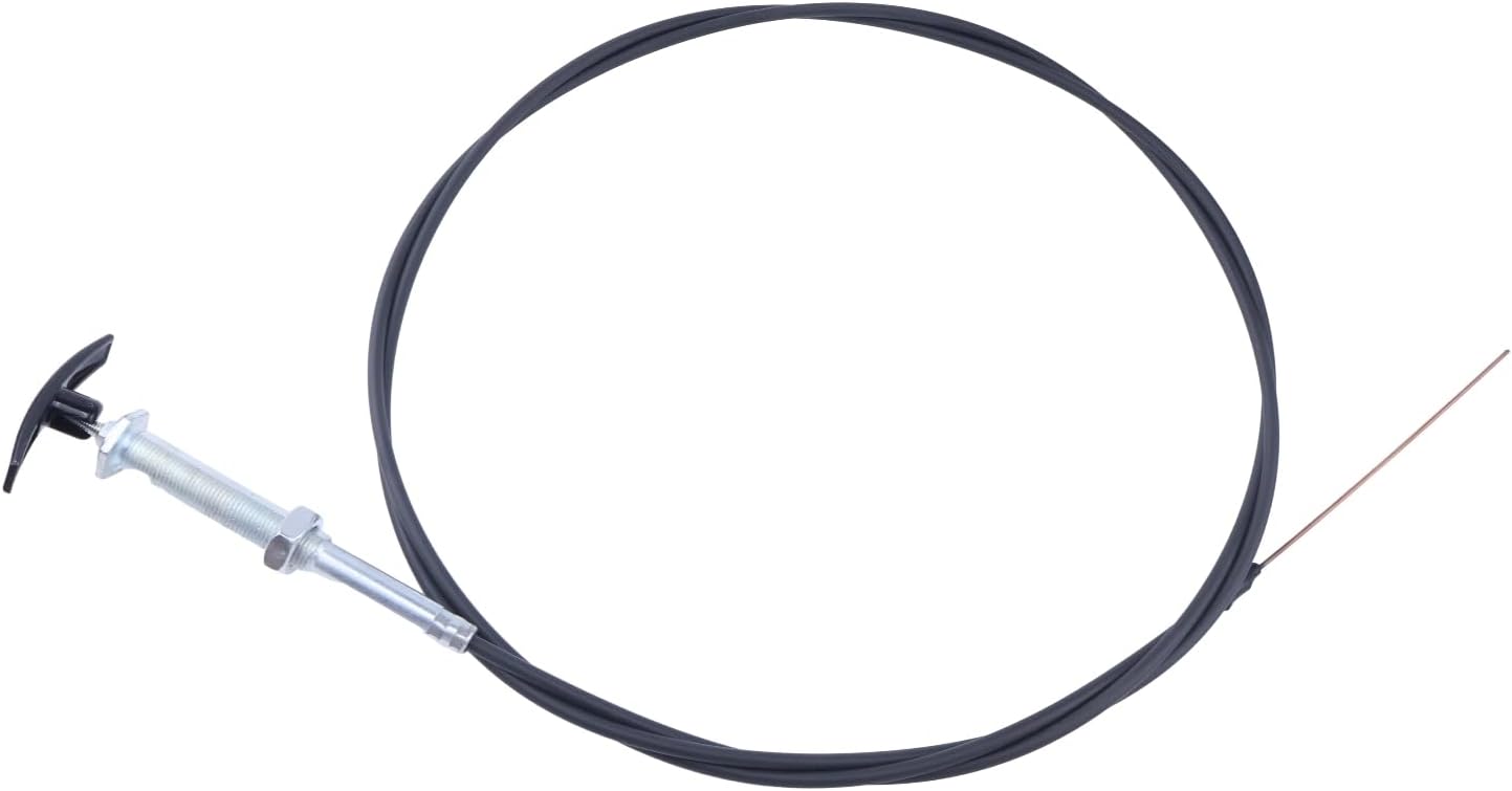 HOLDWELL 96'' Extension Cable with Handle TC96CNPB Compatible with LeSalle Bristols Valve Sewer Dump Valve Black Tank Valve and RV Holding Tank Valve
