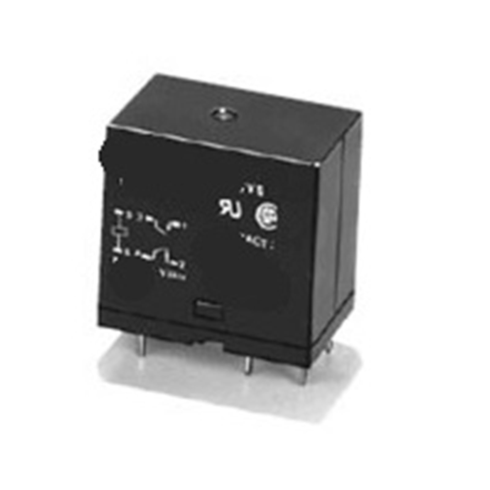 Relais électromécanique G4W-2212P-US-TV5-DC5V pour commutation de puissance sur PCB