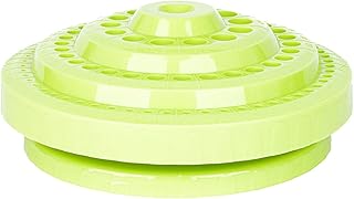 HANGELI Base de almacenamiento de brocas, caja organizadora de herramientas de cabezal de molienda de agujas de taladro, caja de clasificación de rotación de 360 grados, caja de 100 agujeros