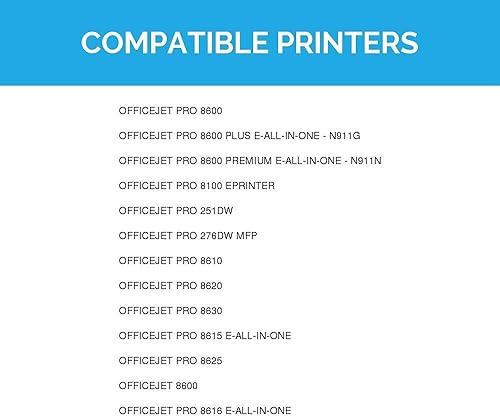 Miniatura 9 de LD Productos Cartuchos de tinta compatibles de repuesto para HP 950XL 951XL de alto rendimiento (2 negros, 1 cian, 1 magenta, 1 amarillo, paquete de
