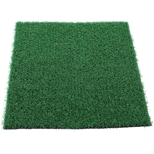 SHINEOFI Tappeto Sintetico per Acquari in Resina 20x25 Cm, Prato Artificiale Decorativo per Piattaforma Crogiolo Tartarughe, Prato Sintetico Mini per Giardinaggio Domestico e Paesaggi