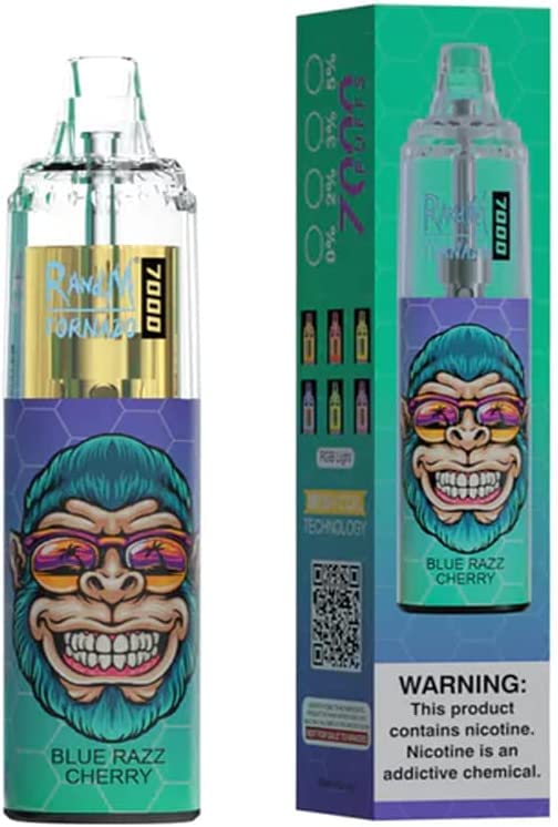 RandM Tornado 7000 Puffs Disposable Vape Pens Pod Starter Kit, ECigarettes, DrawActivated Vape