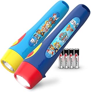 Energizer PAW Patrol Flashlights (2-Pack), Paw Patrol Toys for Boys and Girls, Great Flashlights for Kids (Batteries Included)