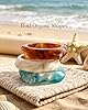 ÌF ME Acrylic Bangles Bracelets for Women, Maillard Vintage Acrylic Resin Chunky Bangles Bracelets Fashions Thick Statement bangle Set #1