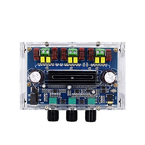 Módulo Amplificador Bluetooth 5.1 TPA3116D2 2.1 Canales – 2x50W + 100W Subwoofer Con Entrada AUX USB