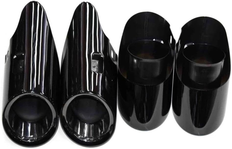 Spare Parts For Porsche Macan S 2.9T 3.0T Tailpipe 2014-2024 Exhaust Pipe Stainless Steel Black Muffler Tip Nozzle Exhaust Head