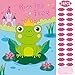 Pin The Kiss on The Frog Kids Party Games - 21' x 28