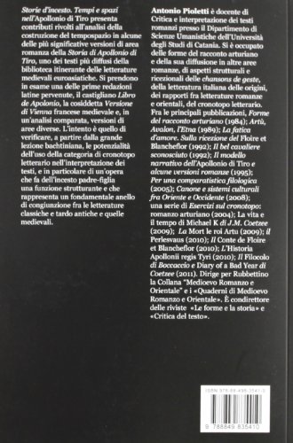 Storie D'incesto. Tempi E Spazi Nell'«Apollonio Di Tiro» - 2