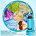Portable Microscope for Kids Zoom 60x-180x,Handheld Mini Microscope Toy,STEM&Science Toys,LED Pocket,Little Scientist Microscopes with 12pcs Slides,Gift for 6,7,8,9,10+ Girls Boys（2PCS Blue）