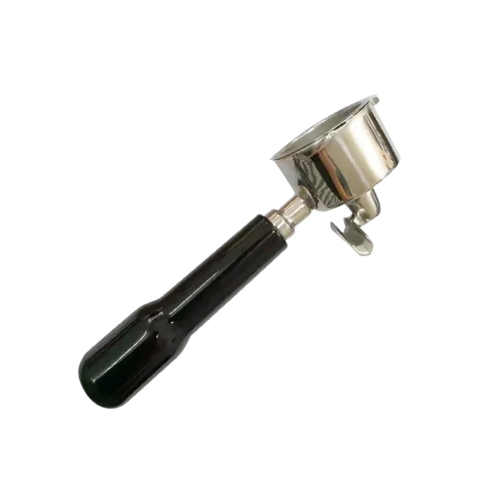 Portafiltro De 51mm Con 3 Orejas, Doble Boquilla, Compatible Con Delonghi, Dedica EC680/EC685/EC820/EC850/EC860, Portafiltro De Espresso De 51mm, Adaptación Precisa(Plastic handle)