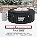 Coleman Miami 2 to 4 Person Inflatable Hot Tub, Round Energy-Efficient Portable Outdoor Spa with 120 AirJets, 71