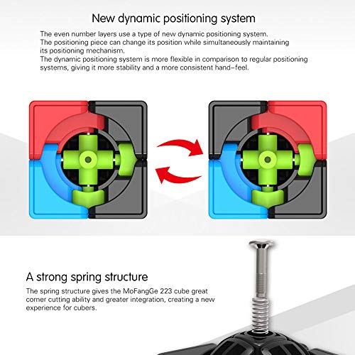OJIN MO Fang GE Cubo Puzzle 2x2x3 2 Strati Cubo