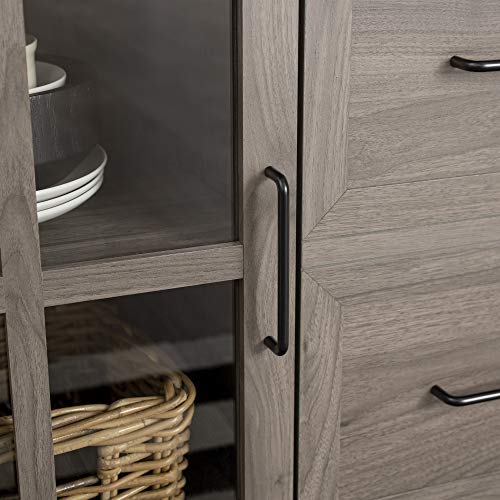 image for Walker Edison Furniture Company Industrial 3-Door Buffet Sideboard for