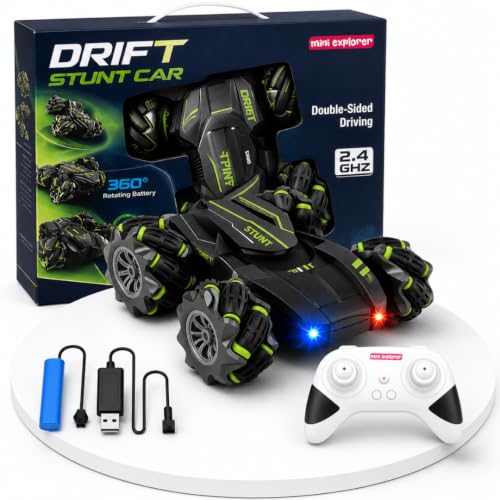 Image of MiniExplorer Remote Control Car Toy | 4x4 RC Drifting Car for Kids & Adult | Remote Control Toy, High Speed Racing RC Car, 360 Rotation, Double Sided Driving, For Boys 7-14 Years