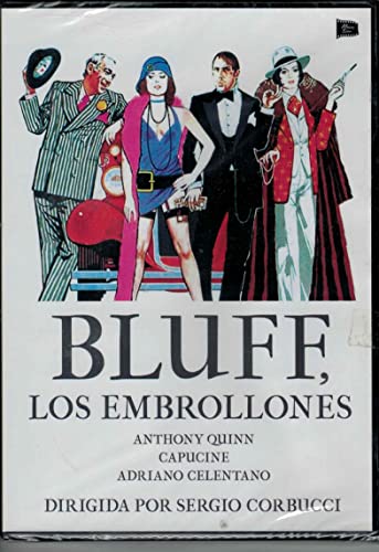  BLUFF, Los embrollones - Bluff Storia di Truffe di Imbroglioni - Director Sergio Corbucci - Anthony Quinn, Capucine y Adriano Celentano. Audio in italiano e spagnolo. Sottotitoli in spagnolo.