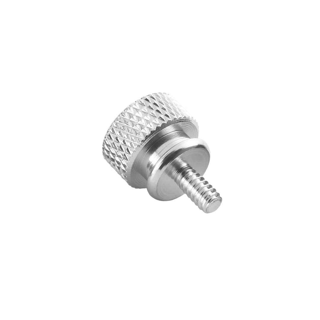 Aluminum Thumbscrews - Silver, Pack of 10 -2 Aluminum Thumbscrews - Silver, Pack of 10 -2