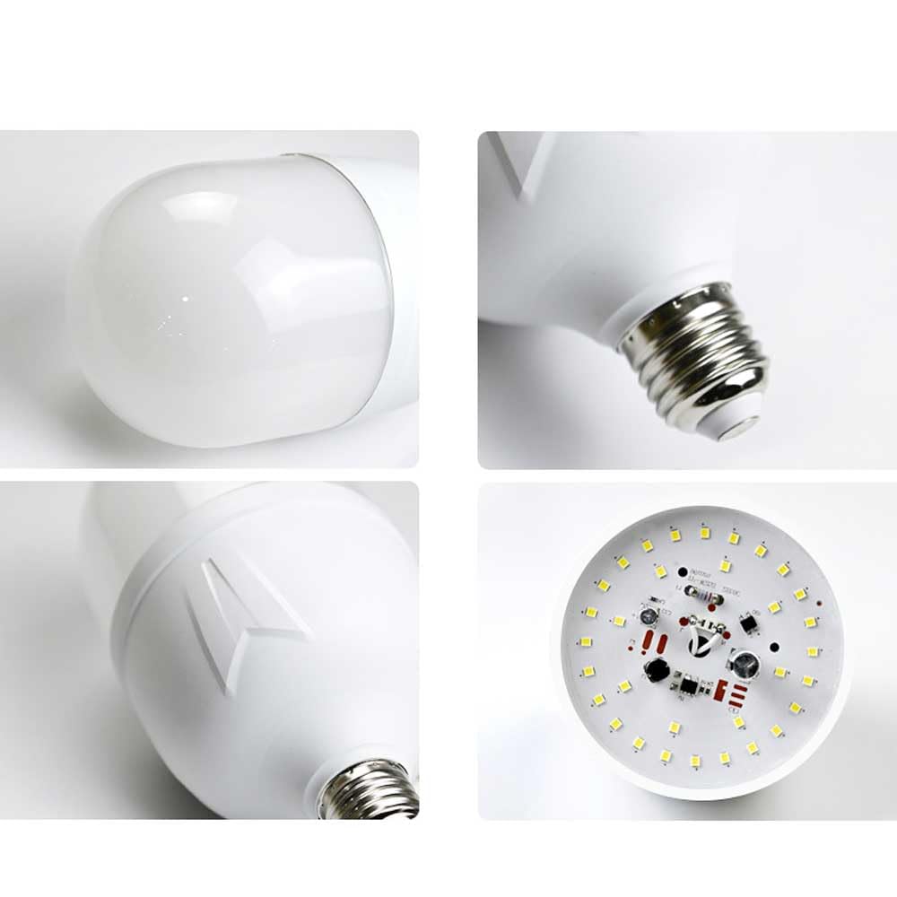Paquete de 2/10 Bombillas LED E27 de 30 W, Bombillas de Tornillo Edison E27, Blanco frío 6000 K, Equivalente a incandescente de 120 W, Bombillas LED de bajo Consumo no Regulables de 3000 LM