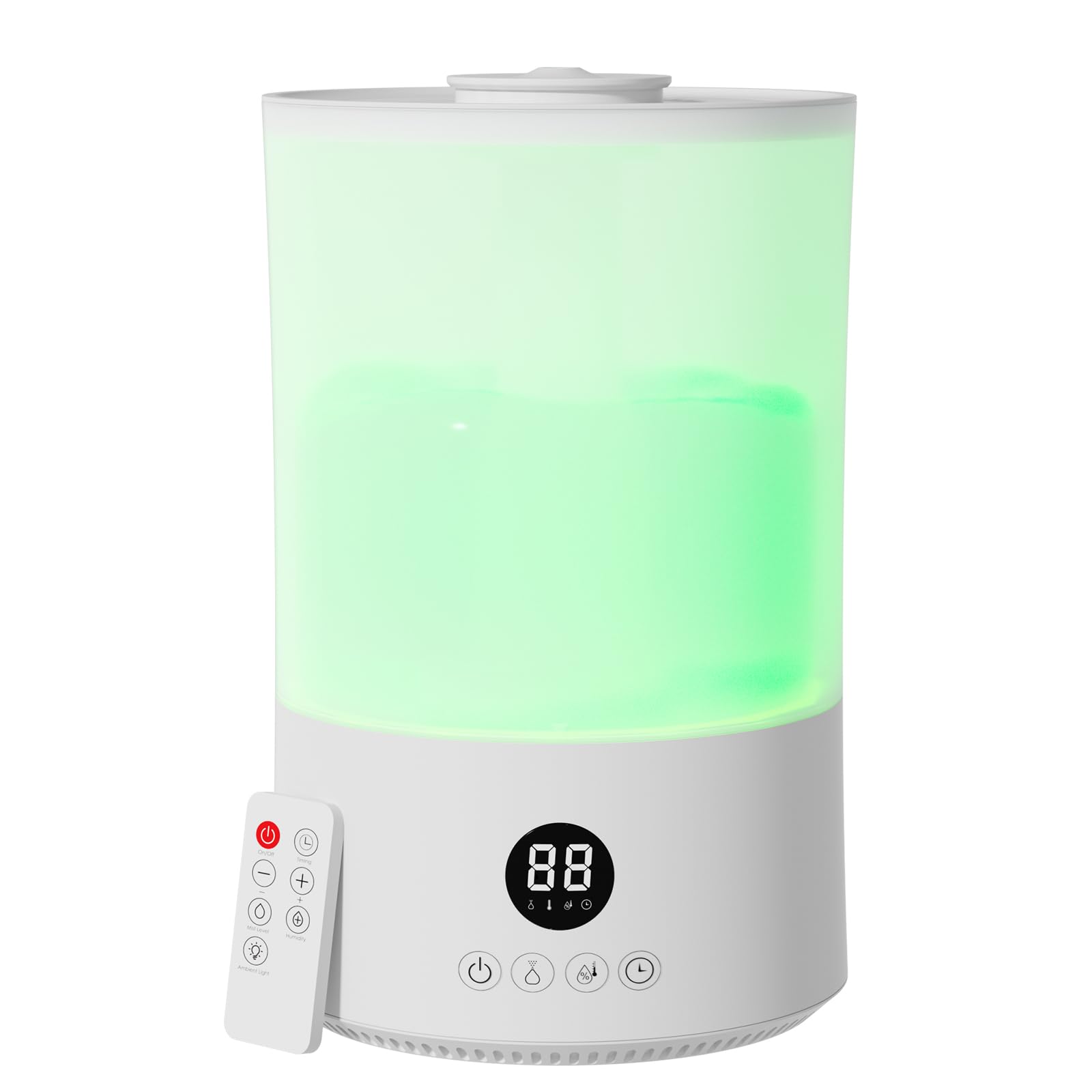 Amazon.co.jp: 加湿器 大容量 4L 超音波式【冬新登場& 知能恒湿自動