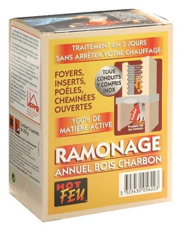 stock KIT RAMONAGE ANNUEL 3X250GR RAMONAGE PAR COMBUSTION FACILE ET SUR Cover