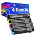 Produktbild Tito-Express PlatinumSerie 4 Toner XXL kompatibel mit Dell S2825 H625CDW H825 H825CDW S2825CDN | Black 3.000 Seiten, Color je 2.500 Seiten