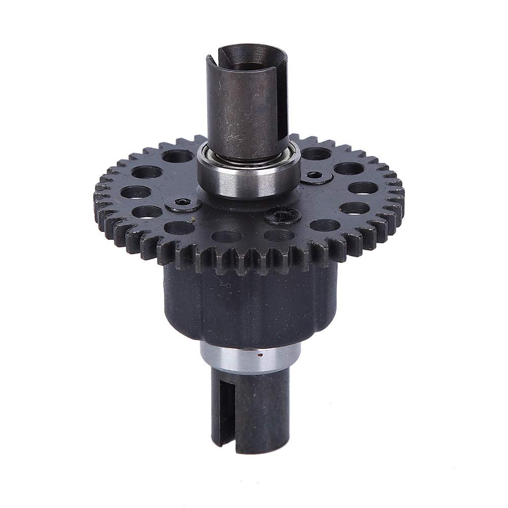 RC Middle Differential, Center Diff Gear Assembly Replacement Differential Remote Control Model Vehicle Accessory for 1/8 SCT DF 6684 RC Cars Racing off Road Remote Control Vehicles (46T Steel Gears)
