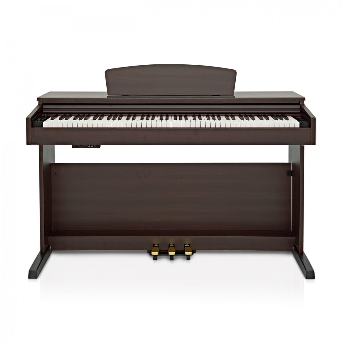 Gear4music DP10X Piano Digital 88 Teclas Contrapesadas Efecto Palisandro Oscuro