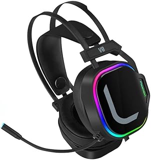 KOMBIUDA Fone De Ouvido Fones De Ouvido Para Jogos Com Microfone Fones De Ouvido Para Jogos Com Microfone Fones De Ouvido Para Jogos Macios Fones De Ouvido Para Jogos Confortáveis Fones