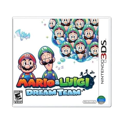 Mario and Luigi: Dream Team Nintendo 3DS Cover