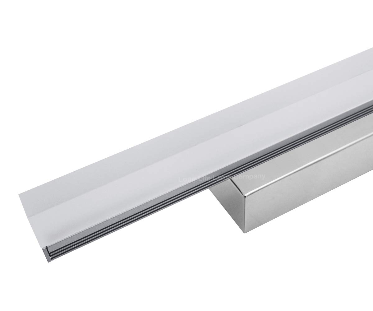 Long Life Lamp Company LED Bathroom Mirror Light Pull Cord Switch Cool White 9w 6500k Chrome ML15 - Image 3