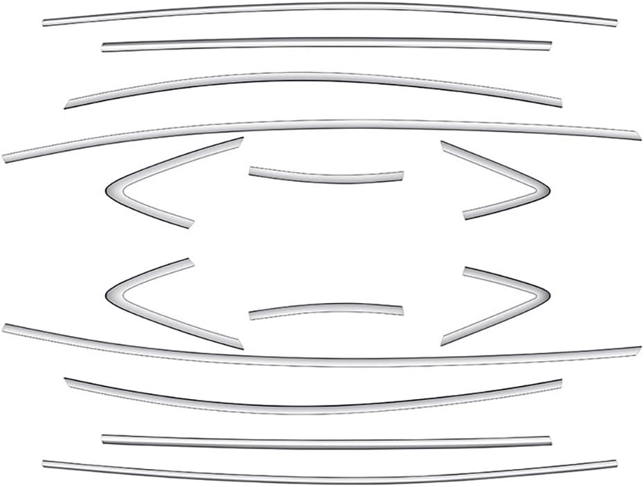 Windows Frame Sill Molding Cover Trims Compatible with Toyota Prius 2023 2024 2025 2026 Exterior Car Accessories Stainless Steel 14PCS