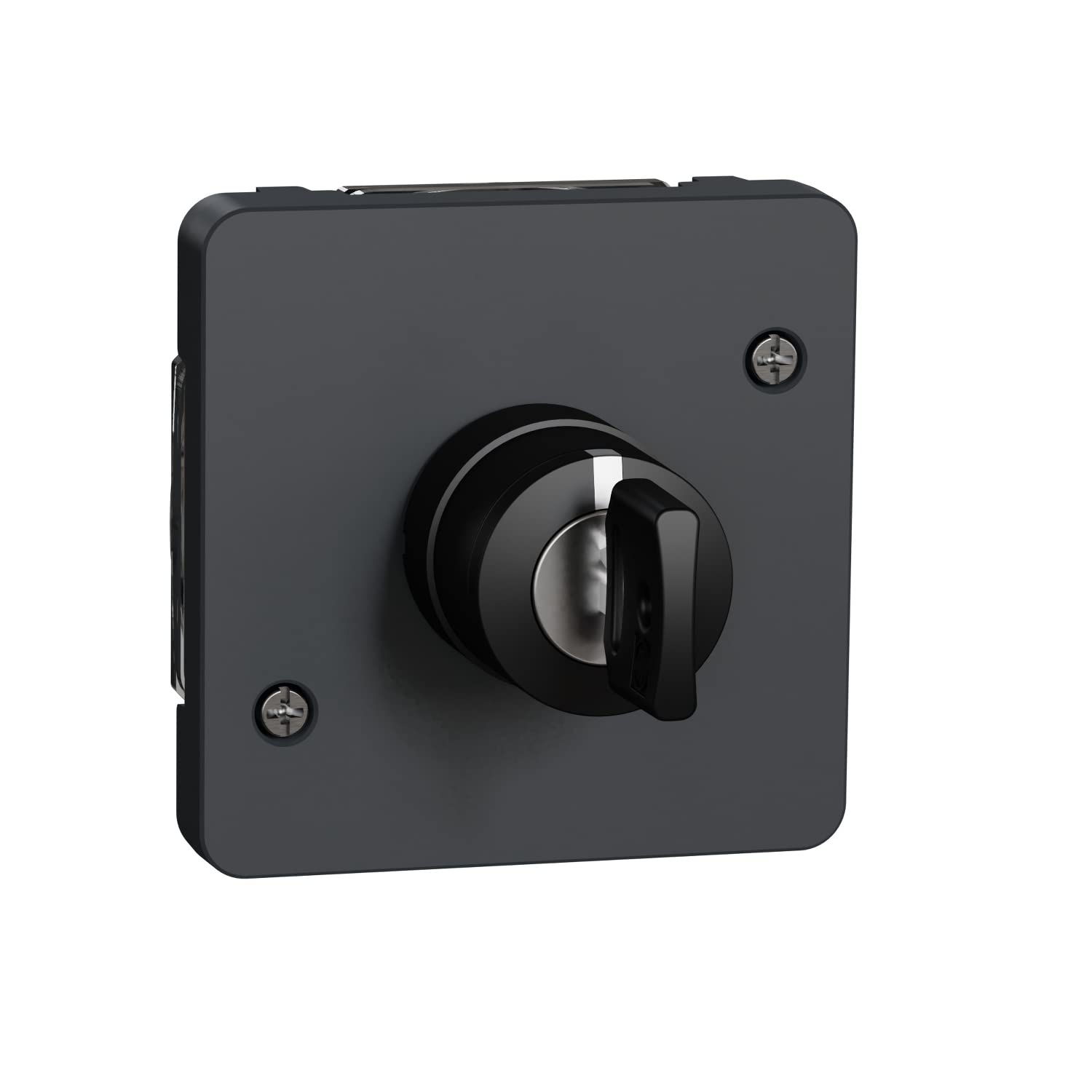 Key switch 3 posic. IP55 Grey