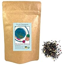 USDA Organic Hawaiian Breeze Passion Fruit Hibiscus Black Loose Leaf Black Tea