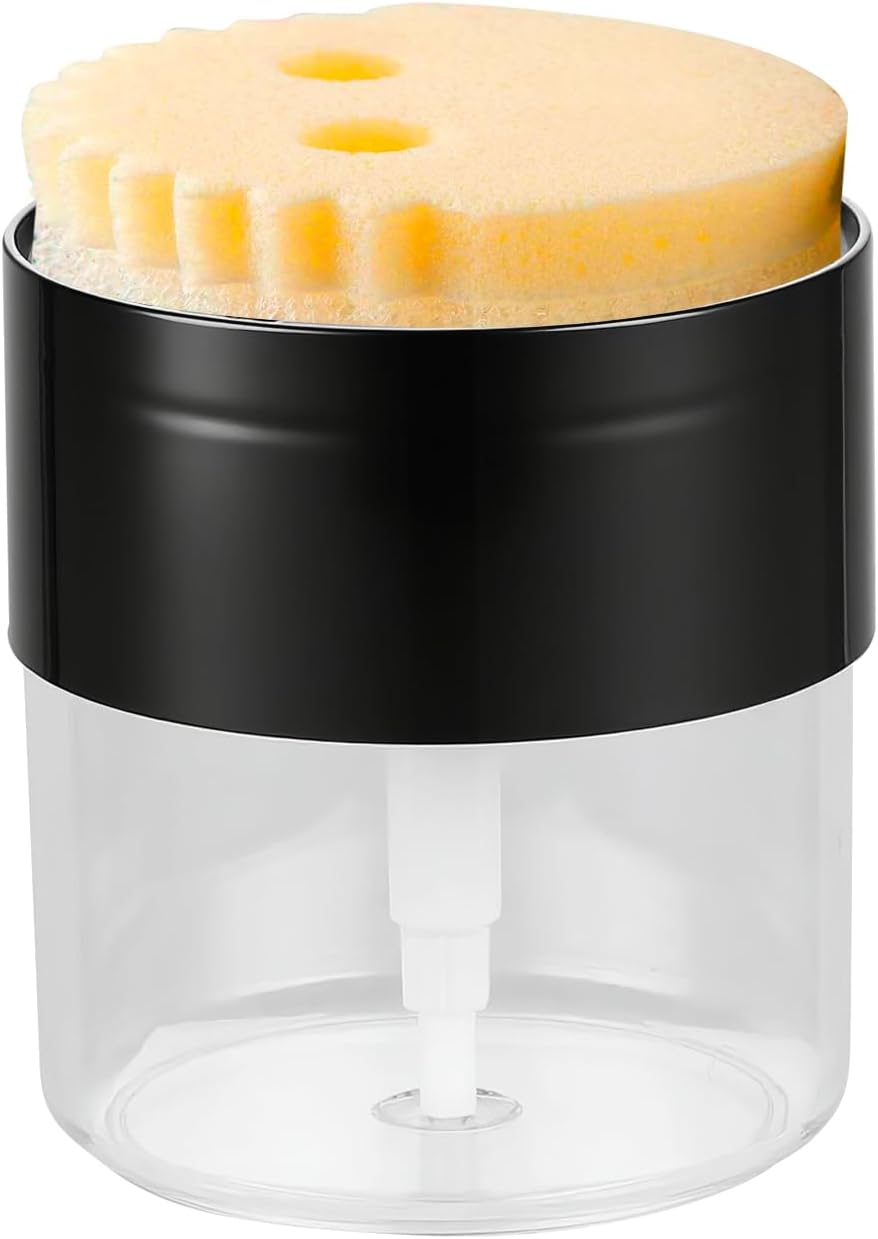Soap Dispenser Flower Compatible with Scrub Daddy