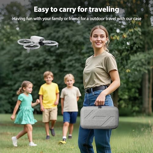 Tomat Etui z klapką, przenośna torba na ramię do DJI Flip Fly More Combo, obsługa 3 inteligentnych baterii lotniczych, t