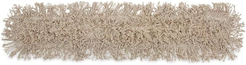 Boardwalk BWK1036 36 in. x 3 in. Cotton Dust Mop Head - White
