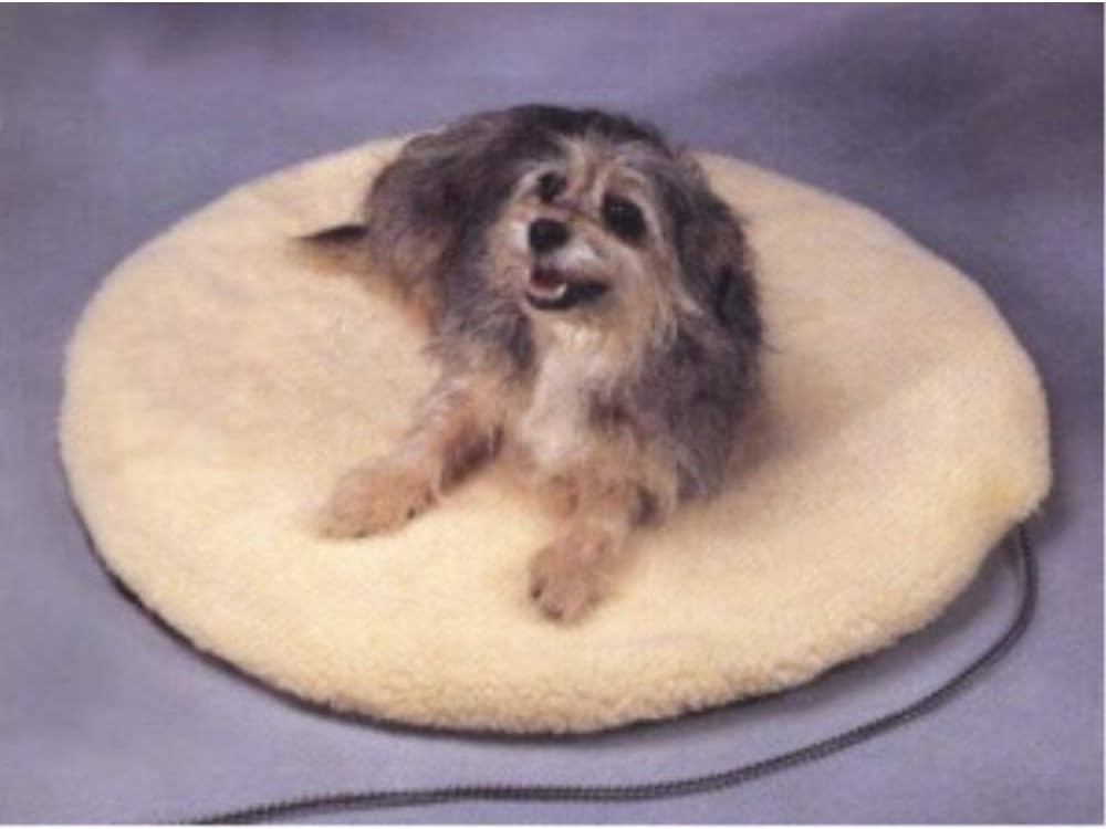 API® Heated Pet Bed | Self-Warming Bed for Dogs or Cats | Machine Washable Electric Pet Mat with Anti-Chew Cord | Made in USA (Large, 1, Count)