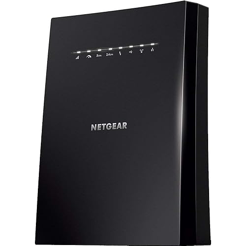 NETGEAR WiFi Mesh Range Extender EX8000 - Coverage up to 2500 sq.ft. and 50 Devices with AC3000 Tri-Band Wireless Signal Booster & Repeater (Up to 3000 Mbps Speed), Plus Mesh Smart Roaming