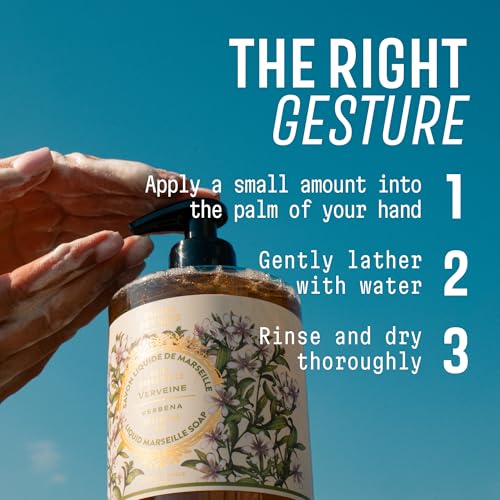Image of Panier des Sens Lemon Verbena Liquid Hand Soap, 16.9 fl oz