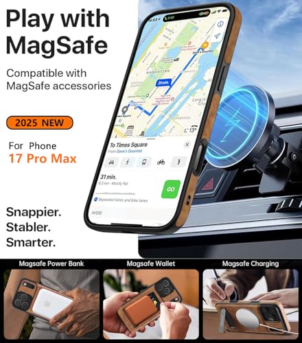 WTCASE Magnetic Leather Case