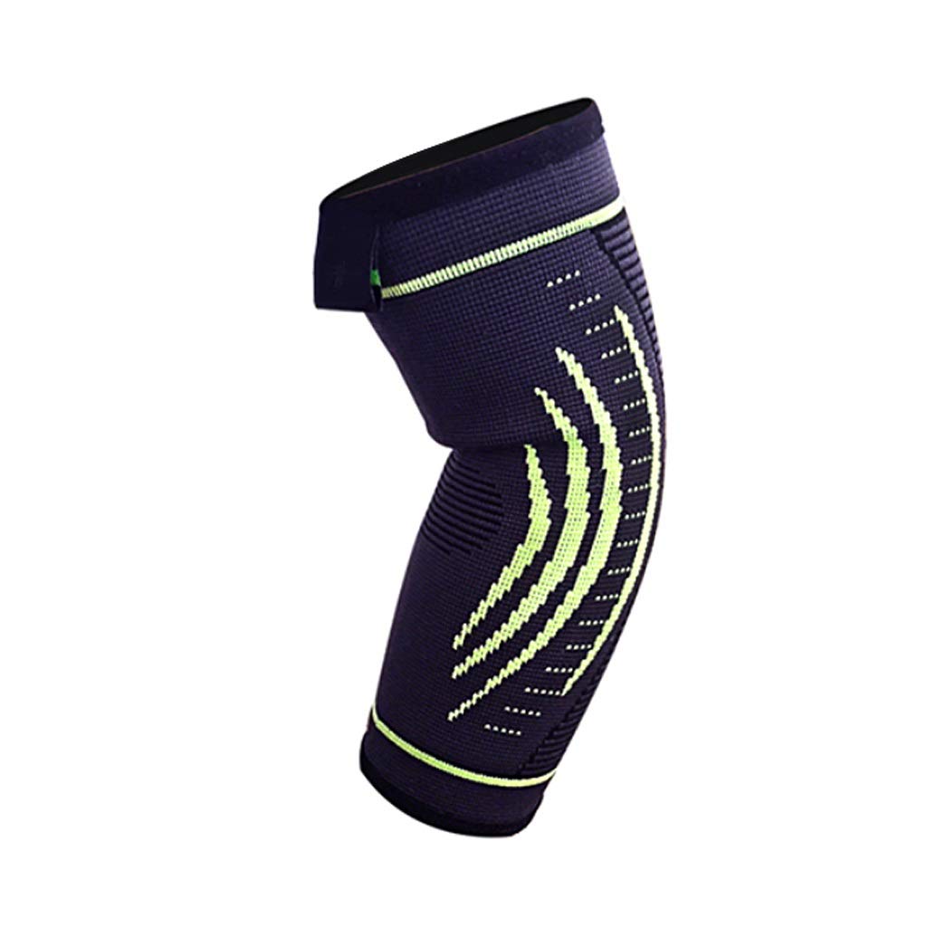 Outdoor Sports Elbow Support Brace Pad Injury Aid Strap Guard Wrap Band Absorb Sweat Sport Basketball Arm Sleeve