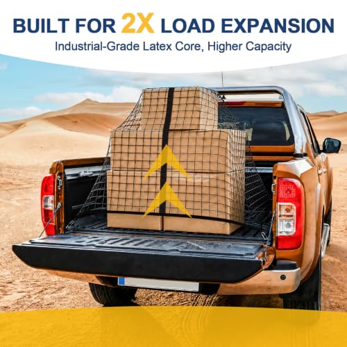 Image of Cargo Net for Silverado /Ridgeline /Ram 1500 /Tacoma /Tundra /Frontier /Sierra