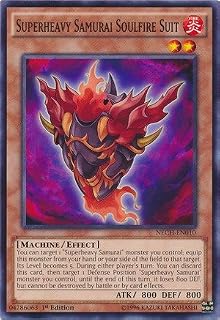 YU-GI-OH! - Superheavy Samurai Soulfire Suit (NECH-EN010) - The New Challengers - 1st Edition - Common