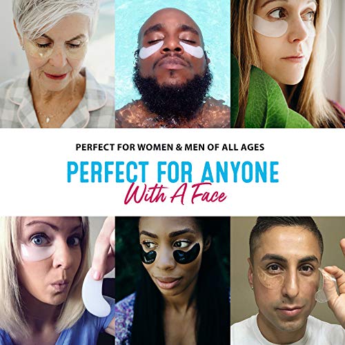 Togospa Green Tea Eyes, Dark Circle Warrior | Premium Clean Anti-Aging Gel Pads With Collagen, Hyaluronic Acid, Aloe Vera, Vitamins C & E, Taurine, And Green Tea Extract - 3 Pack #TOP4